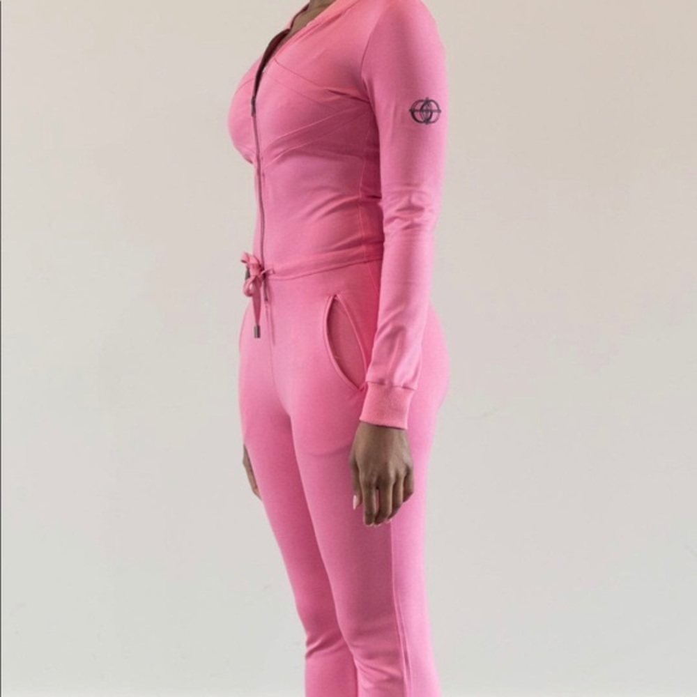 Lovello Elizabeth Pink Jumpsuit